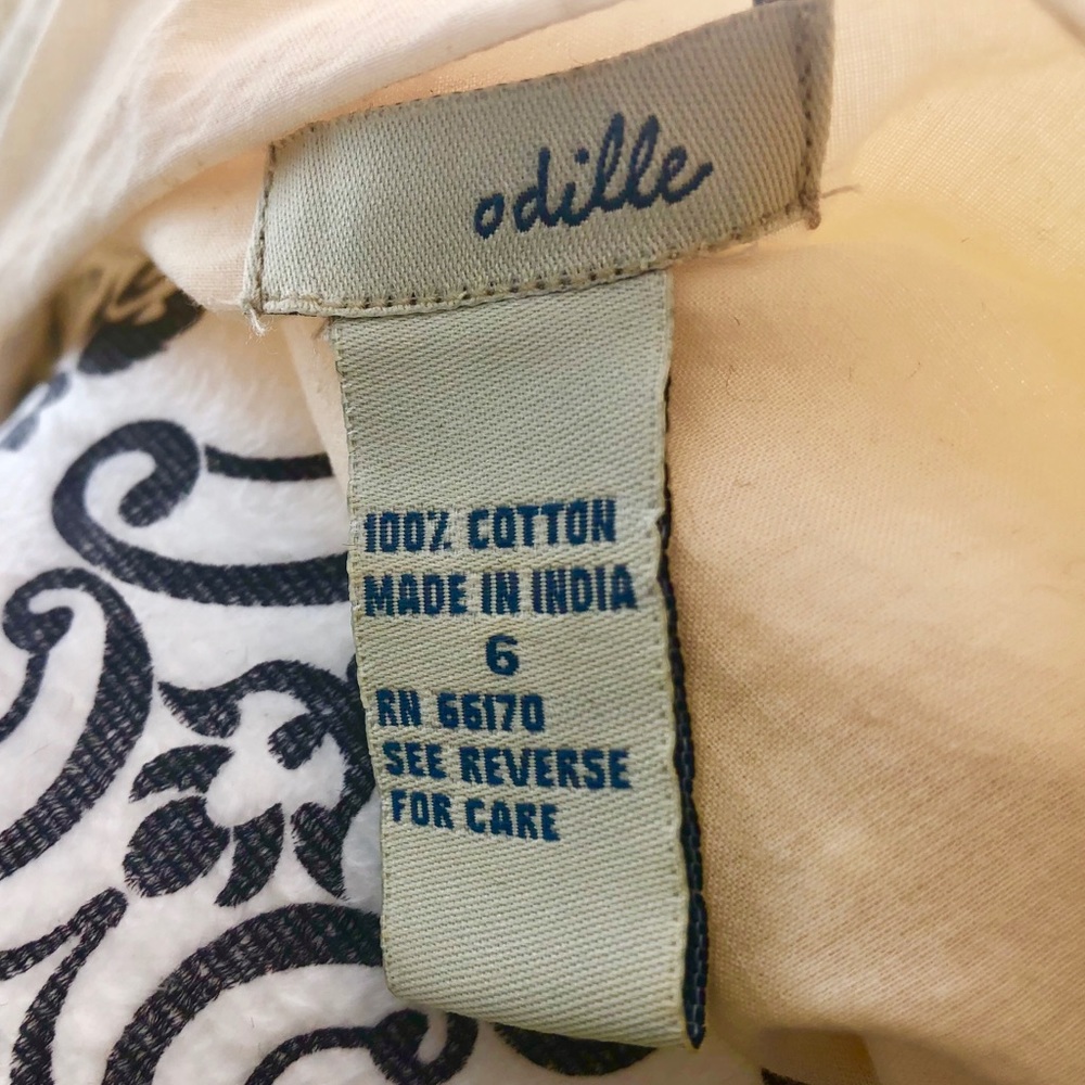 ***SOLD***Anthropologie Odille Victorian Inspired Lace Collared Blouse - Picture 9 of 16